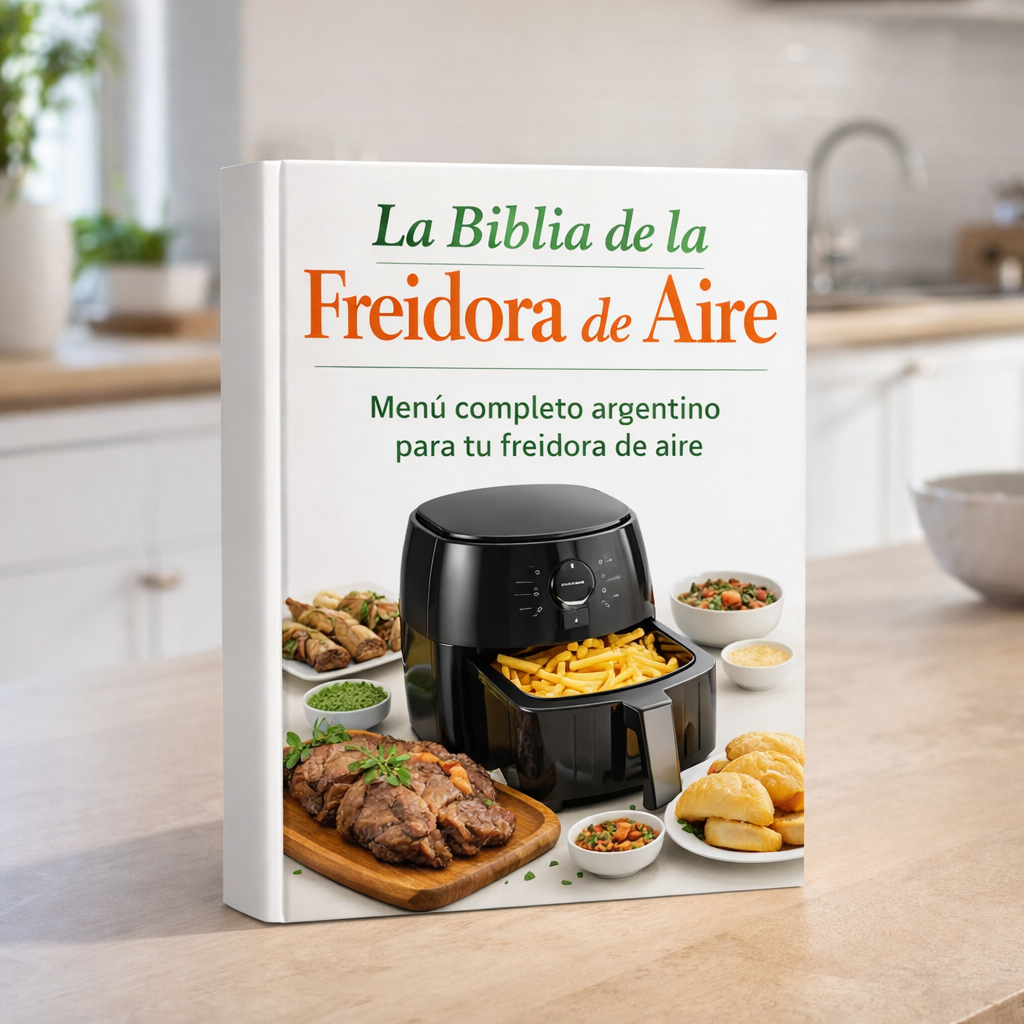 LA BIBLIA DE LA FREIDORA DE AIRE + 10 BONUS DE REGALO